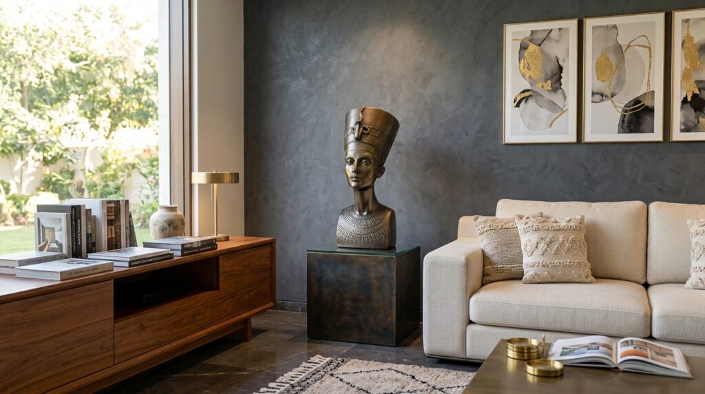 estatua busto de Nefertiti