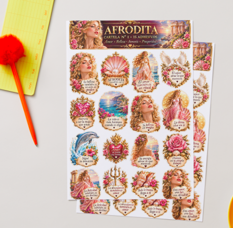 stickers de Afrodita