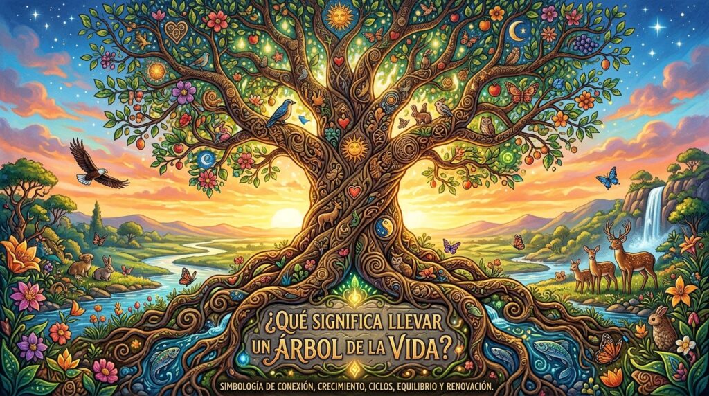 ¿Qué significa llevar un Árbol de la Vida?